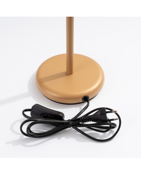 Lampa biurkowa KARBON złota Sollux SL.1567