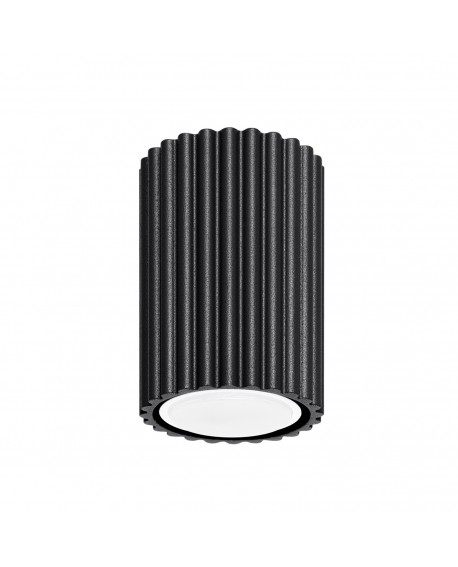 Plafon KARBON 10 czarny Sollux SL.1568