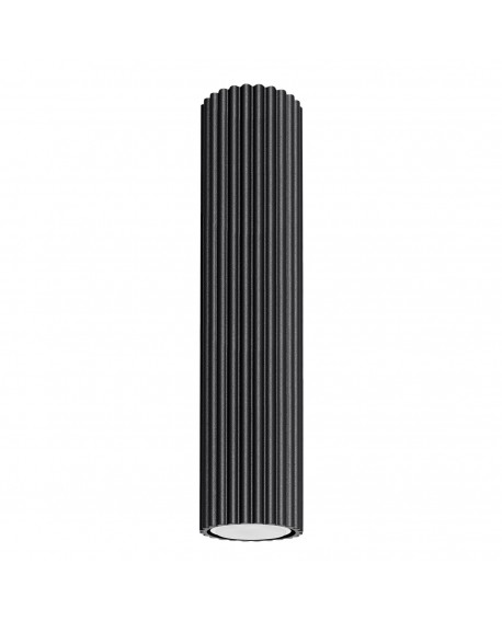 Plafon KARBON 30 czarny Sollux SL.1570