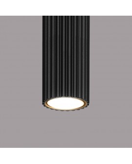 Plafon KARBON 60 czarny Sollux SL.1572