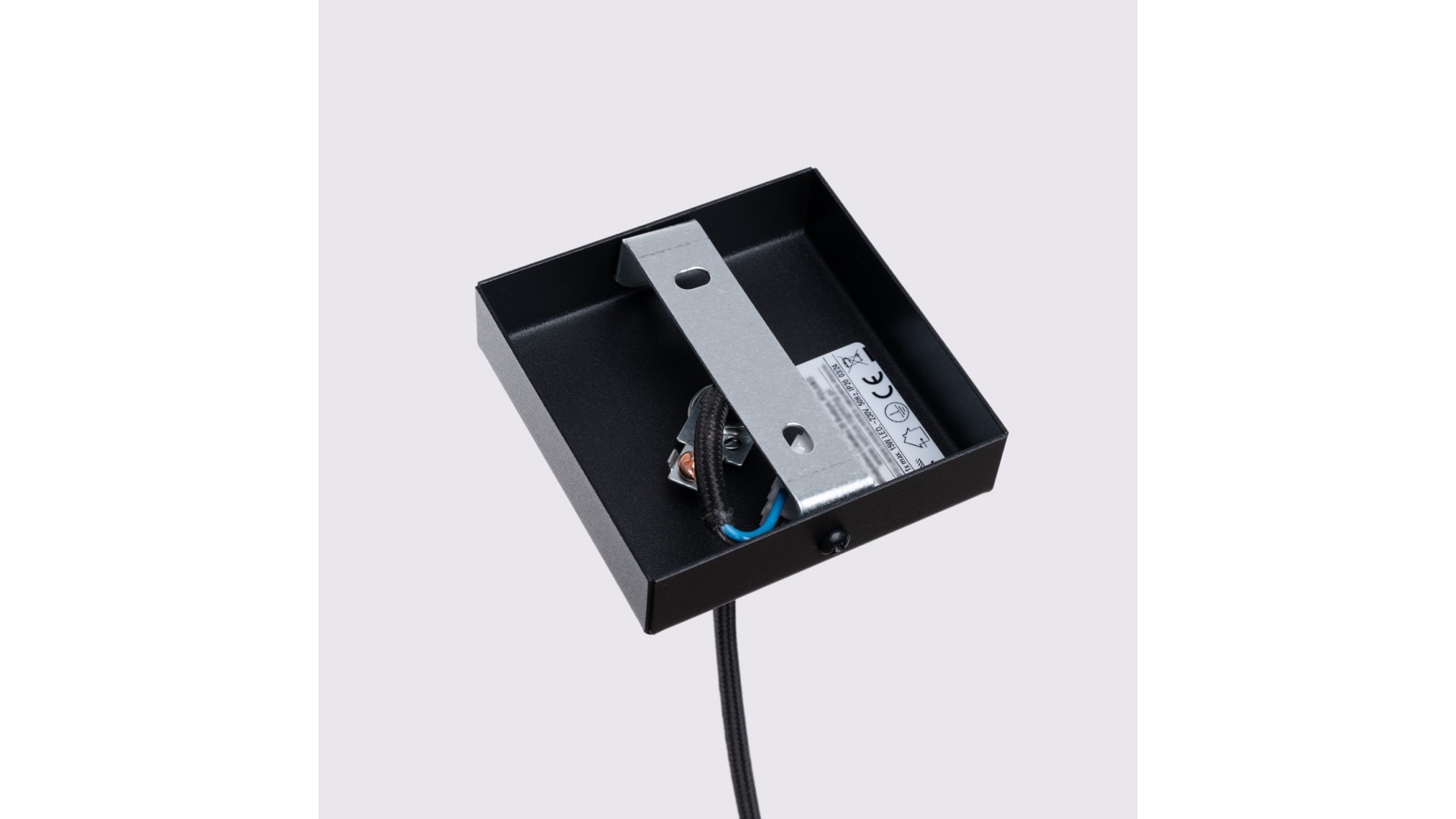 Lampa wisząca KARBON 1 czarny Sollux SL.1573