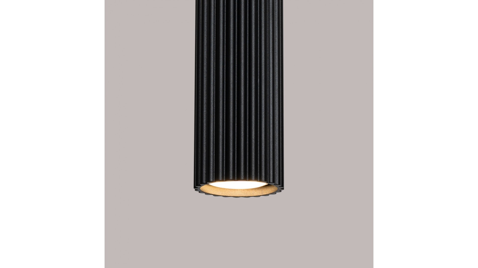 Lampa wisząca KARBON 1 czarny Sollux SL.1573