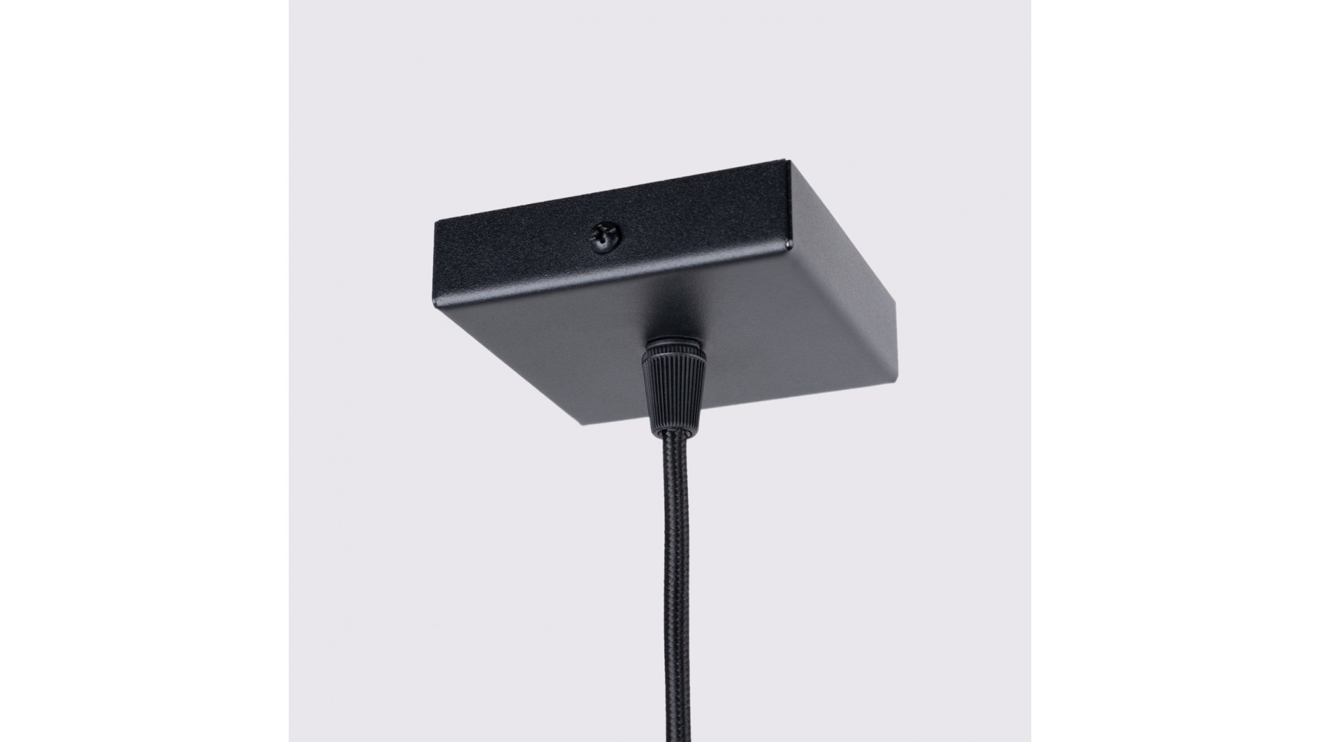 Lampa wisząca KARBON 1 czarny Sollux SL.1573