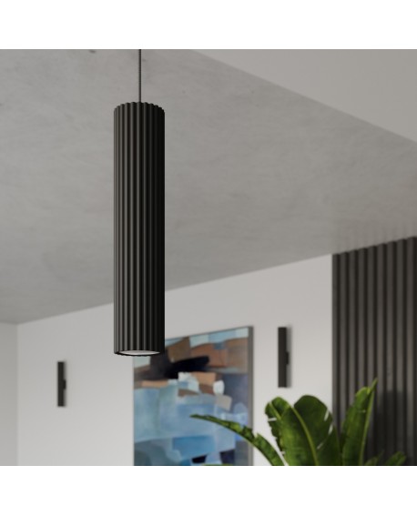 Lampa wisząca KARBON 3L czarny Sollux SL.1575
