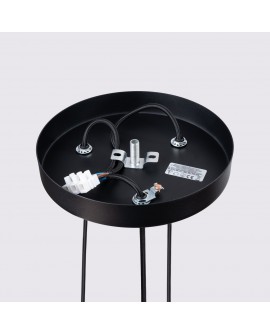 Lampa wisząca KARBON 3P czarny Sollux SL.1576