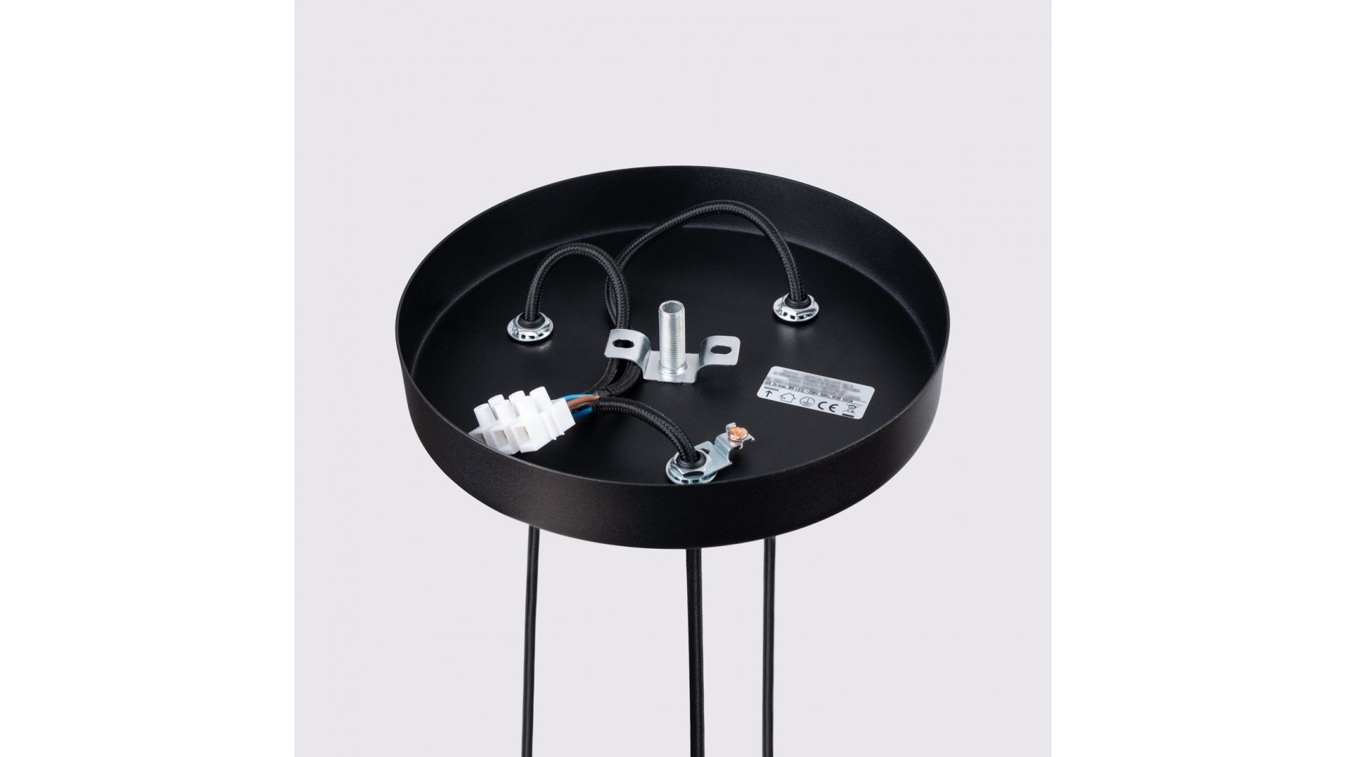 Lampa wisząca KARBON 3P czarny Sollux SL.1576