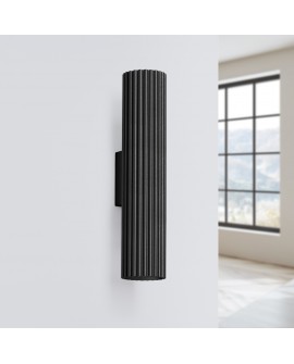 Kinkiet KARBON 30 czarny Sollux SL.1577