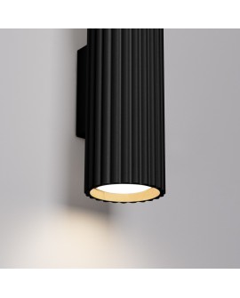 Kinkiet KARBON 30 czarny Sollux SL.1577