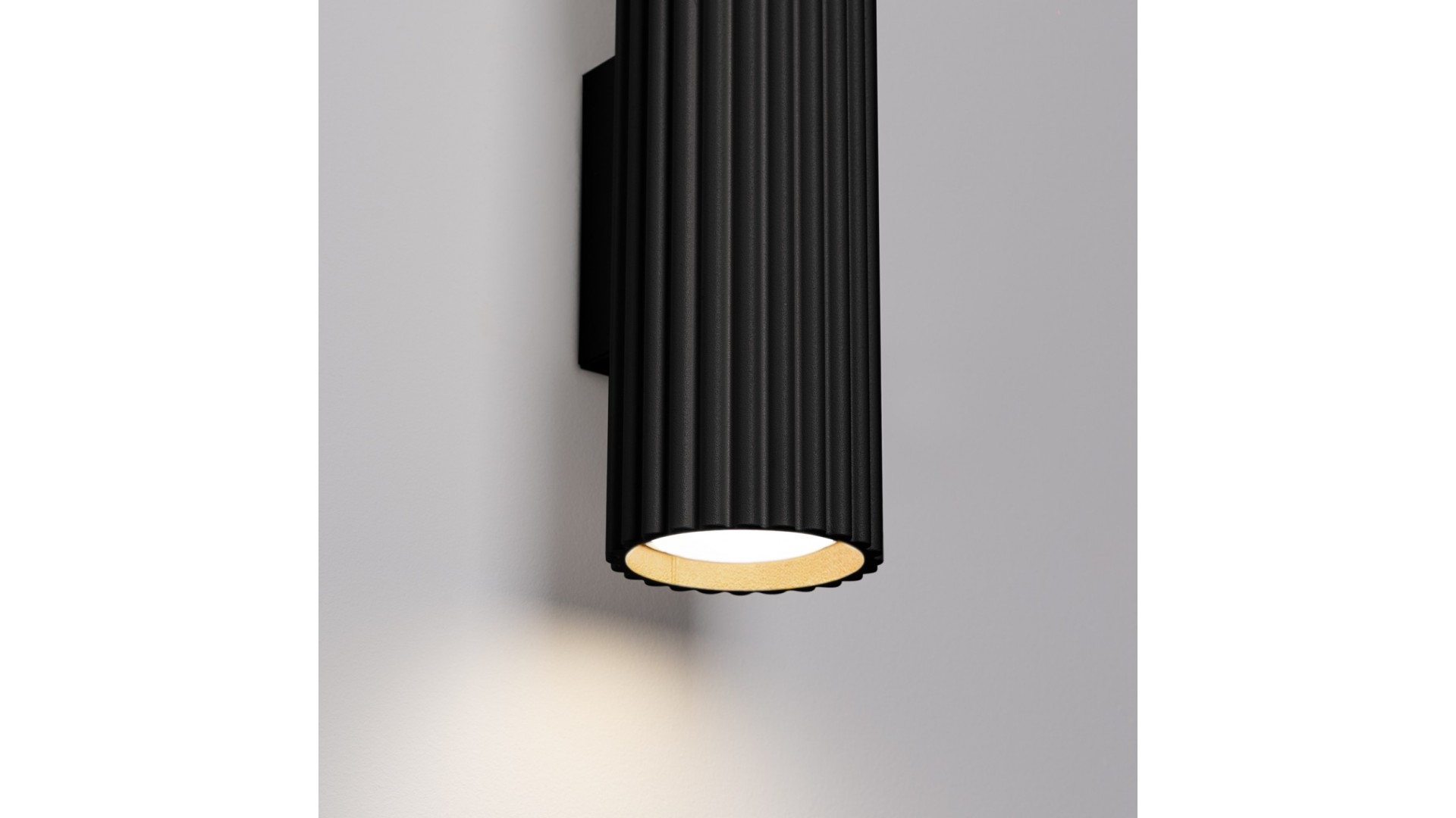 Kinkiet KARBON 30 czarny Sollux SL.1577