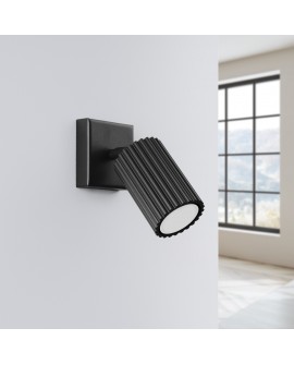 Kinkiet KARBON czarny Sollux SL.1578