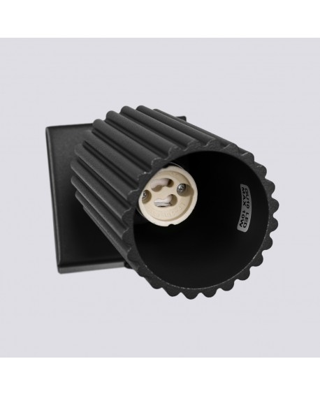 Kinkiet KARBON czarny Sollux SL.1578