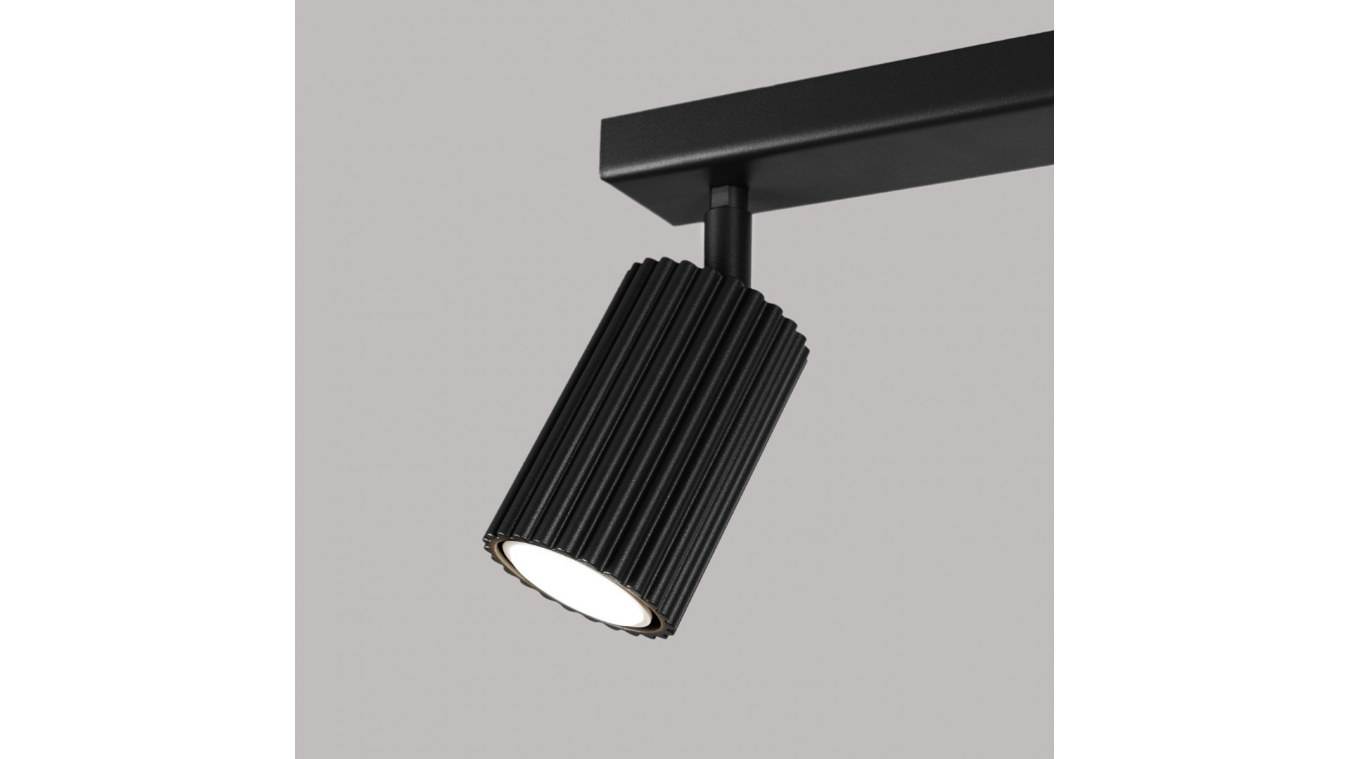 Plafon KARBON 2 czarny Sollux SL.1580
