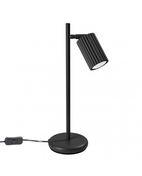 Lampa biurkowa KARBON czarna Sollux SL.1586
