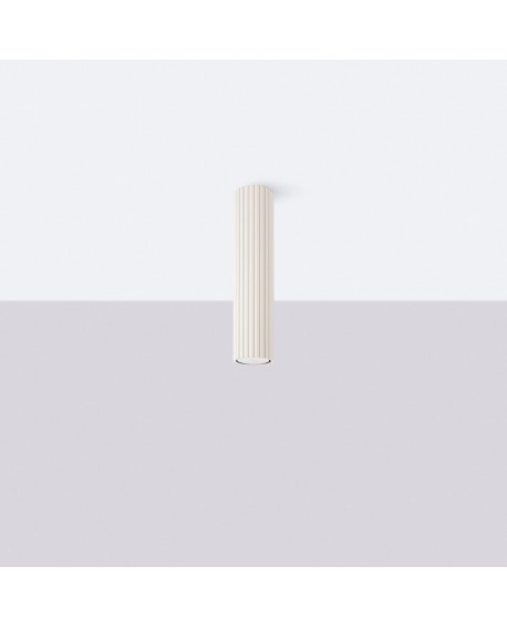 Plafon KARBON 30 beżowy Sollux SL.1589