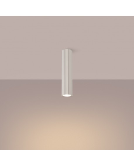 Plafon KARBON 30 beżowy Sollux SL.1589