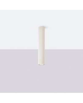 Plafon KARBON 40 beżowy Sollux SL.1590