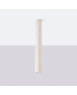 Plafon KARBON 60 beżowy Sollux SL.1591