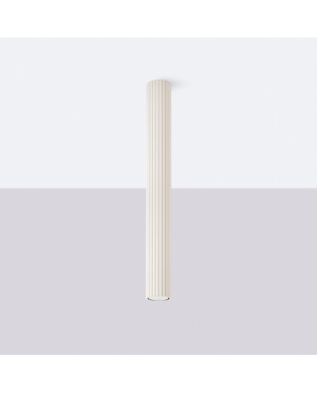 Plafon KARBON 60 beżowy Sollux SL.1591