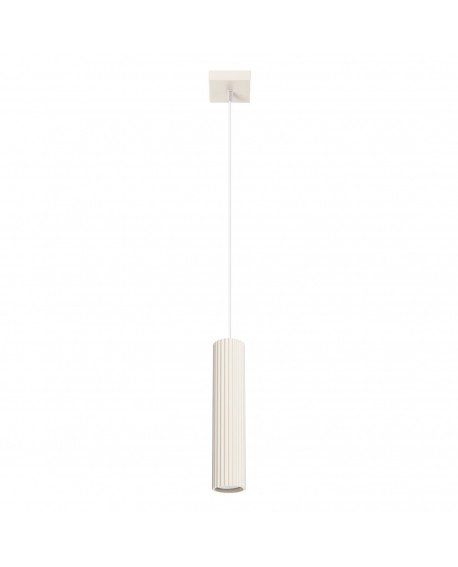 Lampa wisząca KARBON 1 beżowy Sollux SL.1592