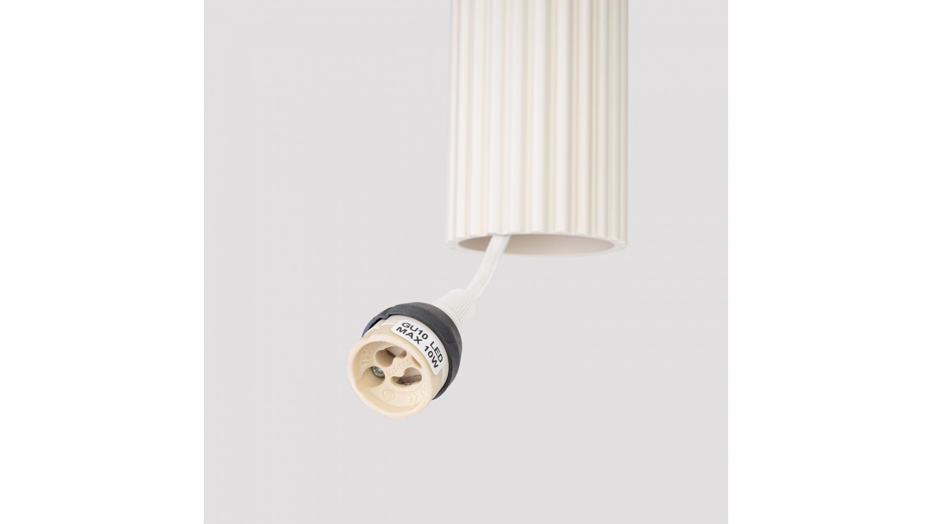 Lampa wisząca KARBON 1 beżowy Sollux SL.1592