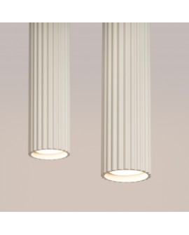 Lampa wisząca KARBON 2 beżowy Sollux SL.1593