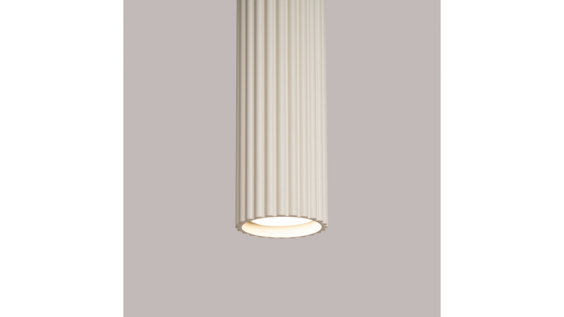 Lampa wisząca KARBON 3L beżowy Sollux SL.1594