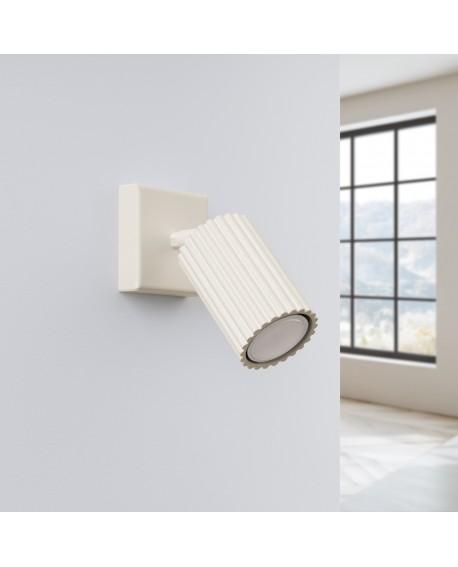 Kinkiet KARBON beżowy Sollux SL.1597