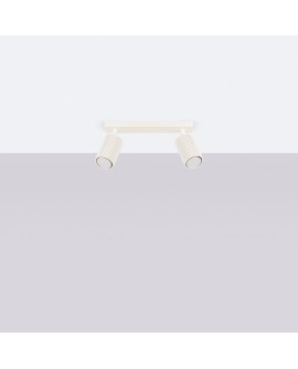 Plafon KARBON 2 beżowy Sollux SL.1599