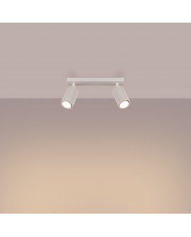 Plafon KARBON 2 beżowy Sollux SL.1599