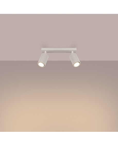 Plafon KARBON 2 beżowy Sollux SL.1599