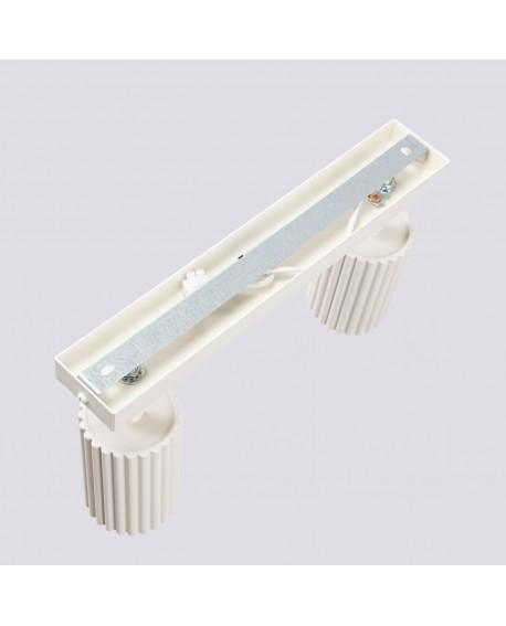 Plafon KARBON 2 beżowy Sollux SL.1599