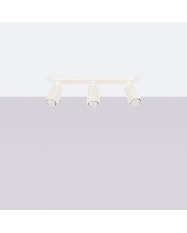 Plafon KARBON 3L beżowy Sollux SL.1600