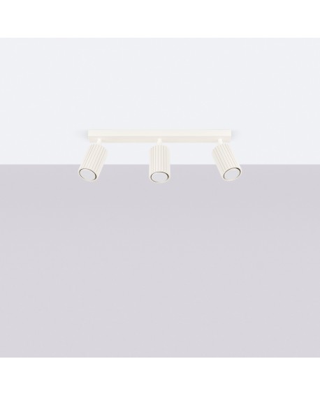 Plafon KARBON 3L beżowy Sollux SL.1600