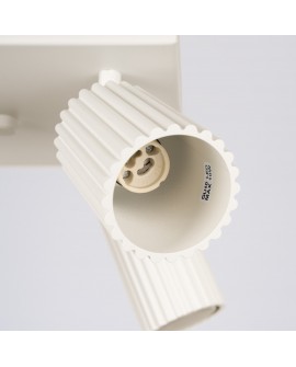 Plafon KARBON 4 beżowy Sollux SL.1602