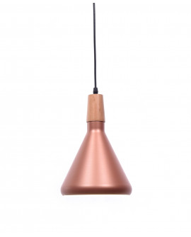 NOWOCZESNA LAMPA WISZĄCA SKANDYNAWSKA ZWIS RÓŻOWE ZŁOTO BAFIDO A1