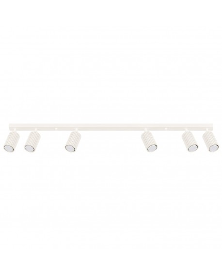 Plafon KARBON 6L beżowy Sollux SL.1604