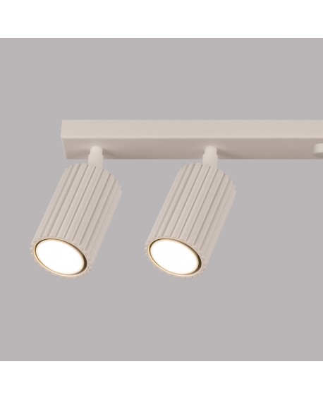 Plafon KARBON 6L beżowy Sollux SL.1604