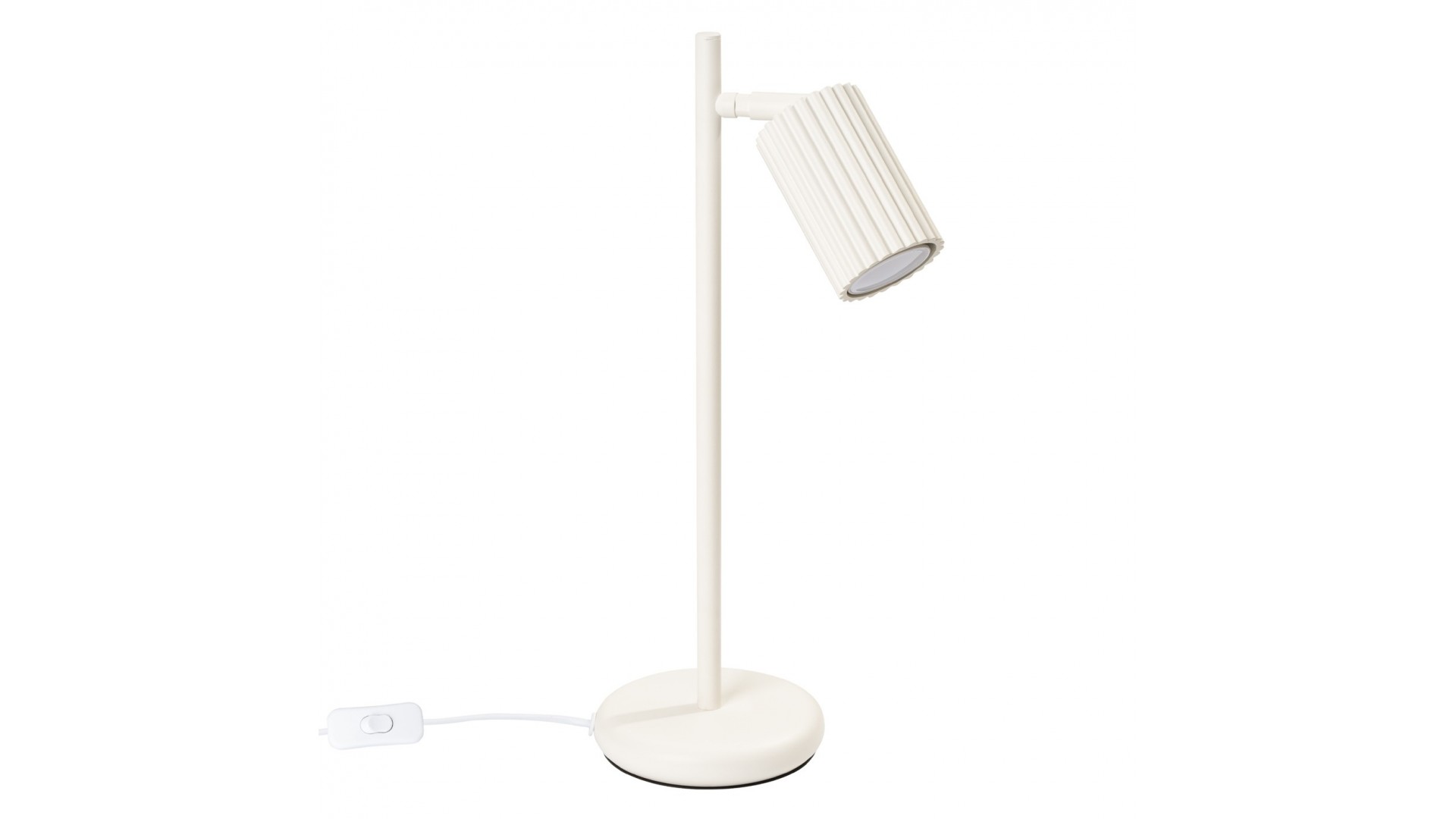 Lampa biurkowa KARBON beżowa Sollux SL.1605
