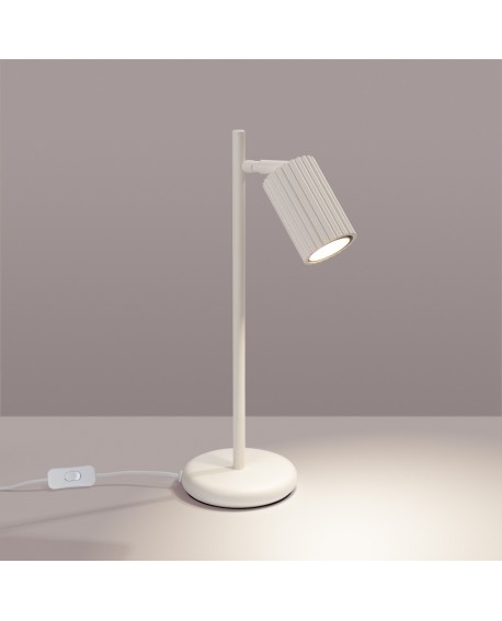 Lampa biurkowa KARBON beżowa Sollux SL.1605