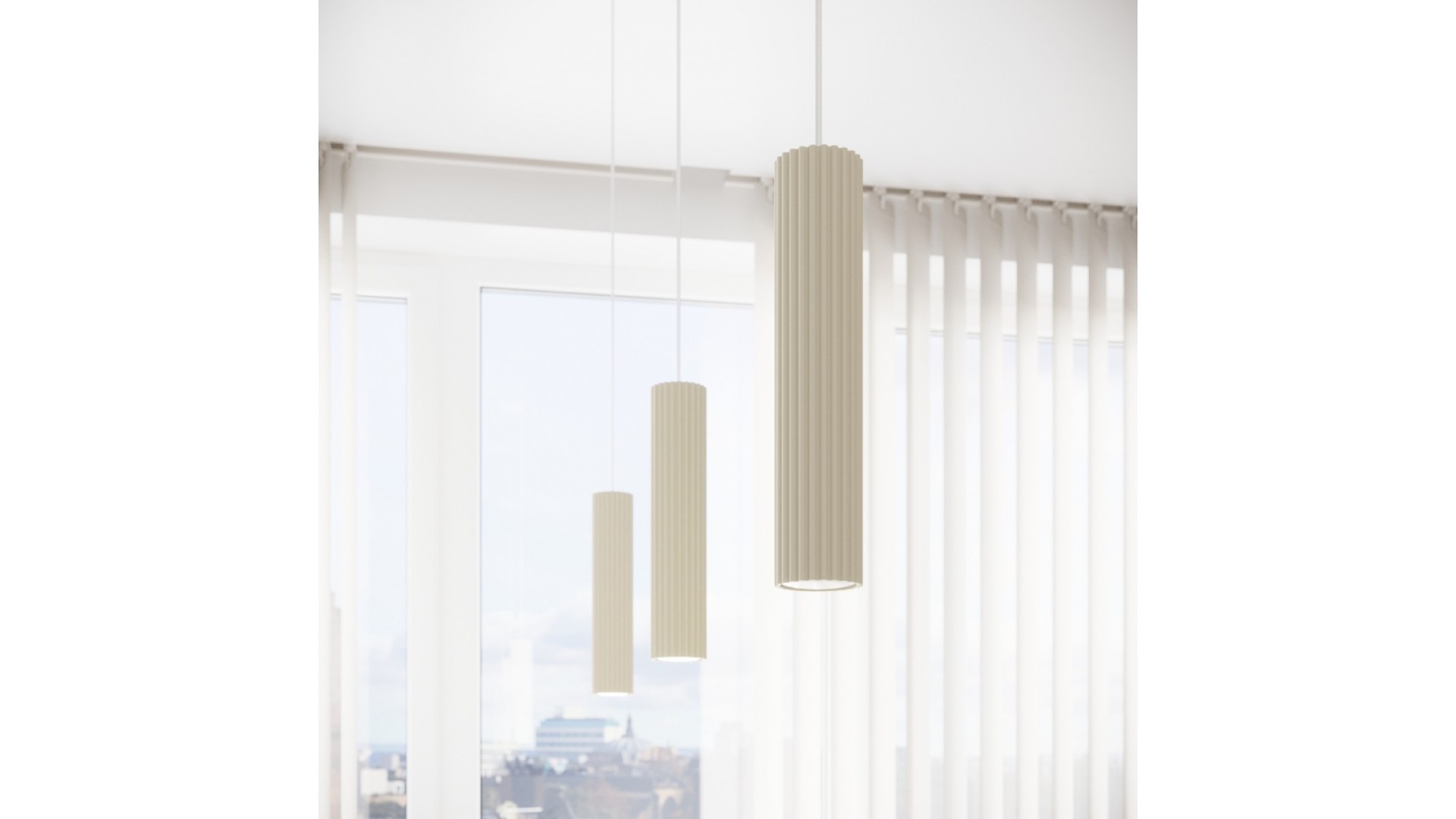 Lampa biurkowa KARBON beżowa Sollux SL.1605