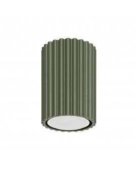 Plafon KARBON 10 zielony oliwkowy Sollux SL.1606