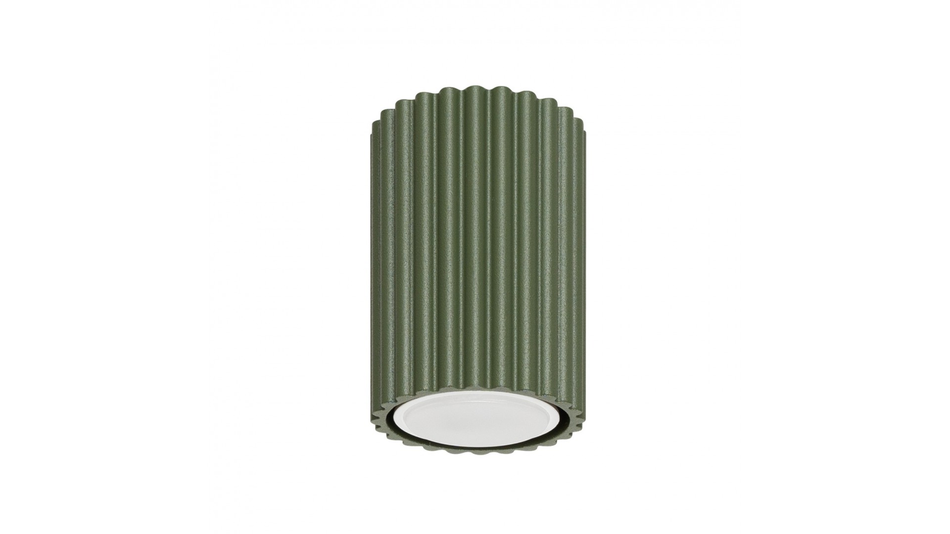 Plafon KARBON 10 zielony oliwkowy Sollux SL.1606
