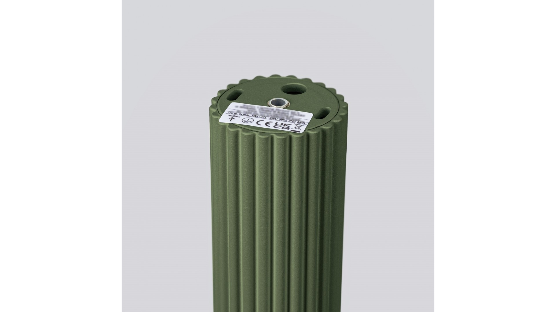 Plafon KARBON 10 zielony oliwkowy Sollux SL.1606