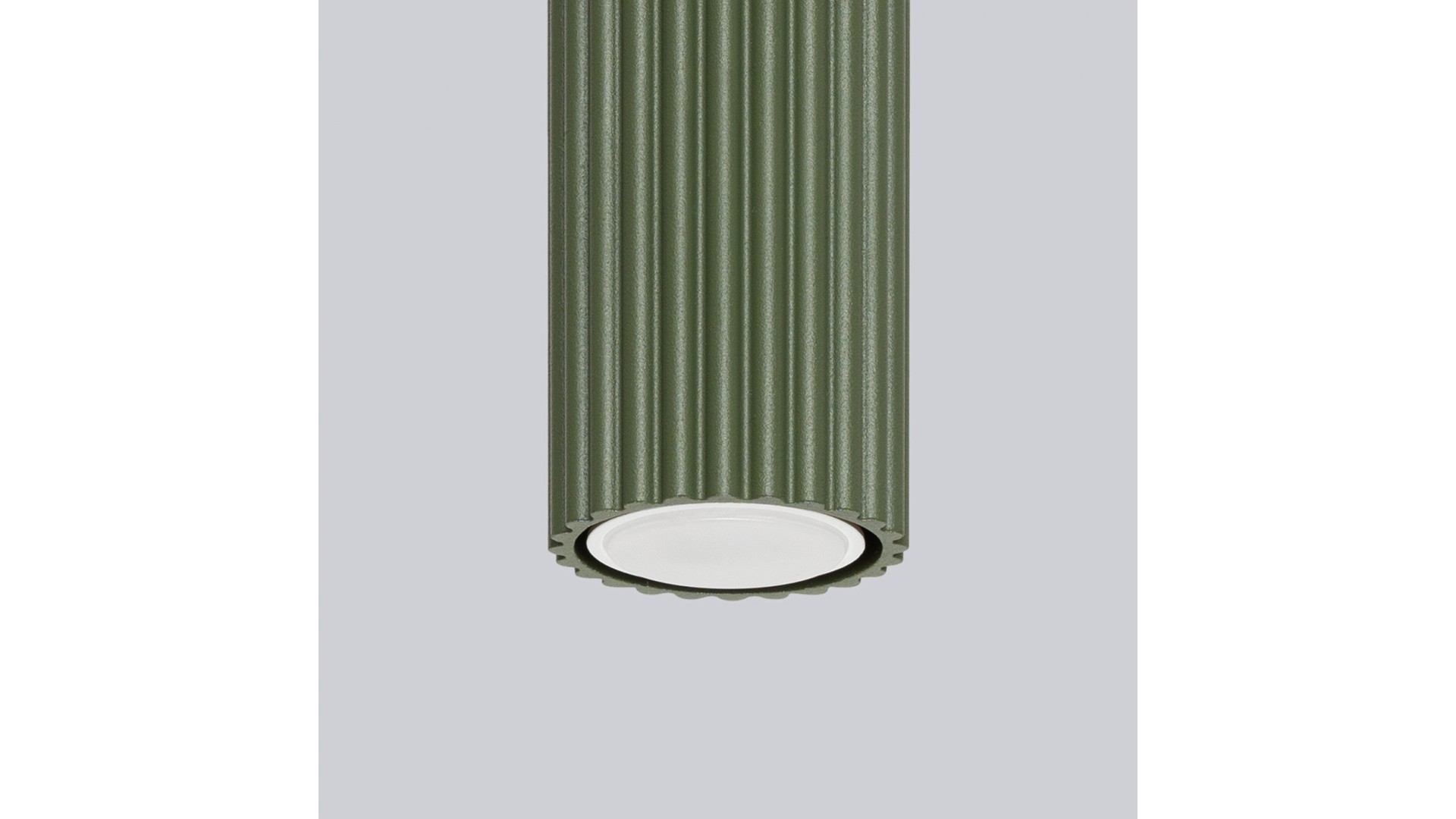 Plafon KARBON 20 zielony oliwkowy Sollux SL.1607