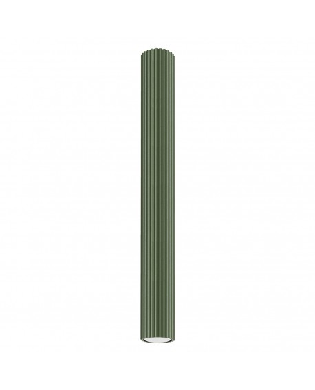 Plafon KARBON 60 zielony oliwkowy Sollux SL.1610