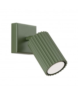 Kinkiet KARBON zielony oliwkowy Sollux SL.1616