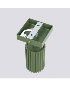 Kinkiet KARBON zielony oliwkowy Sollux SL.1616