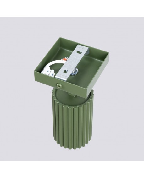 Kinkiet KARBON zielony oliwkowy Sollux SL.1616