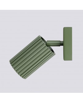 Kinkiet KARBON zielony oliwkowy Sollux SL.1616