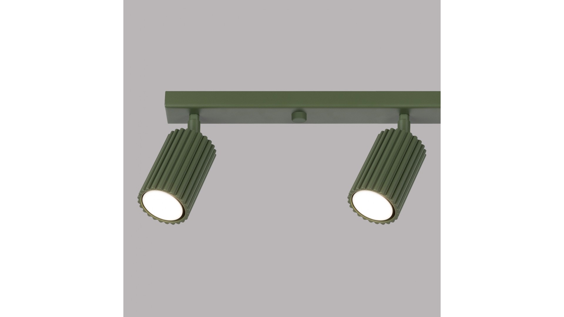Plafon KARBON 4L zielony oliwkowy Sollux SL.1622